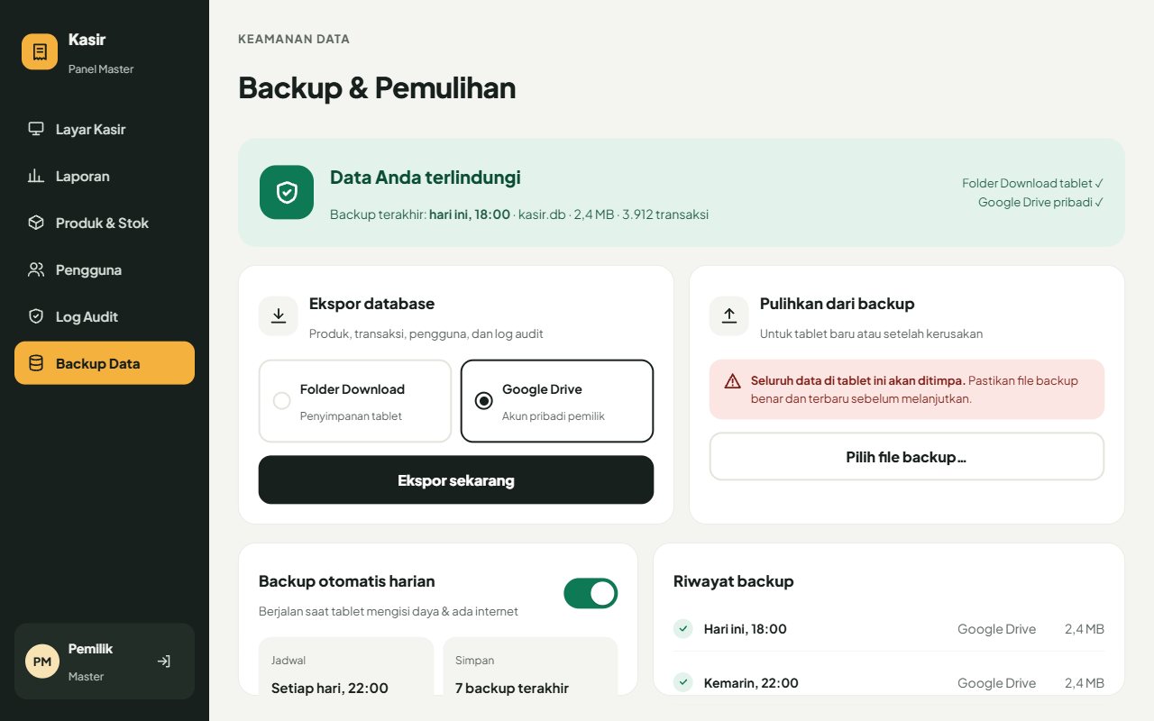 Backup dan pemulihan